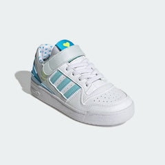 Adidas Childrens Forum Low Tennis Shoes GZ0800