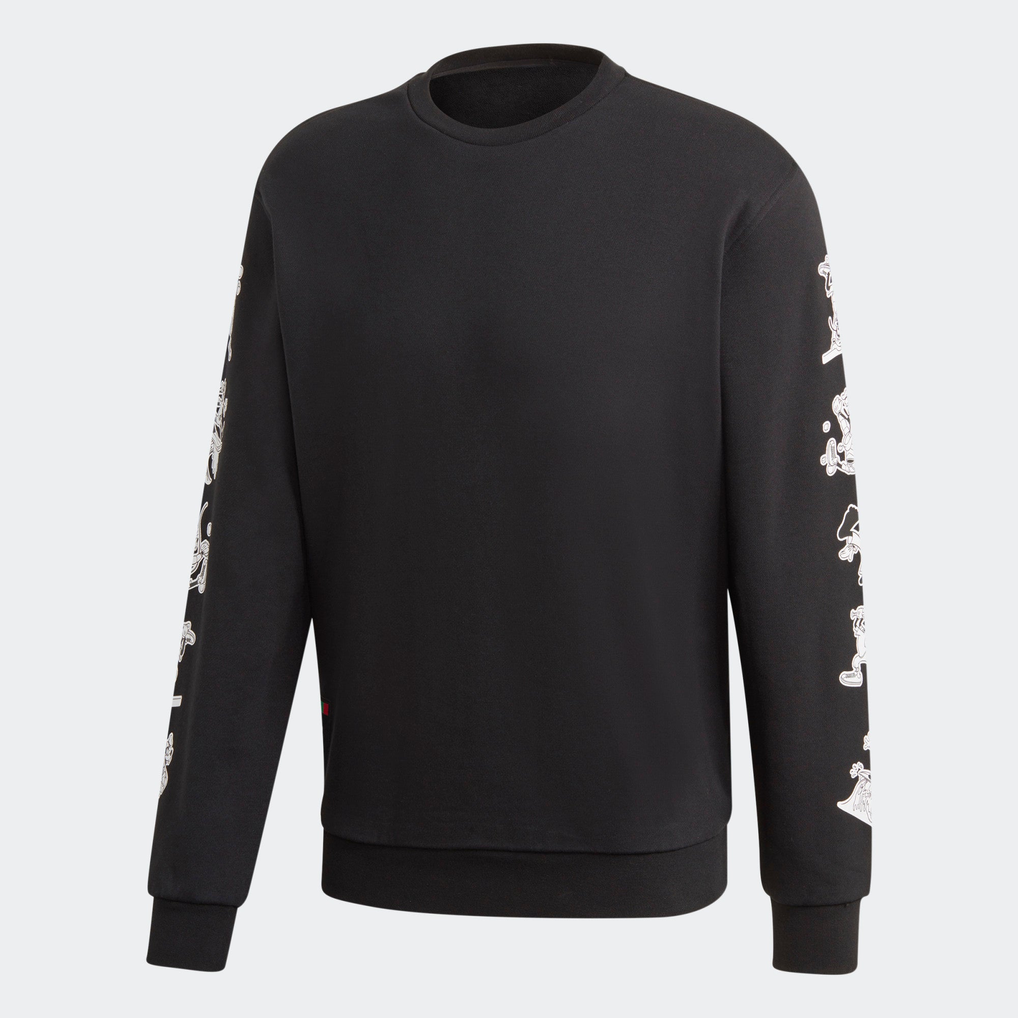 Adidas Originals Men s Goofy Crew Sweatshirt Black GD6025