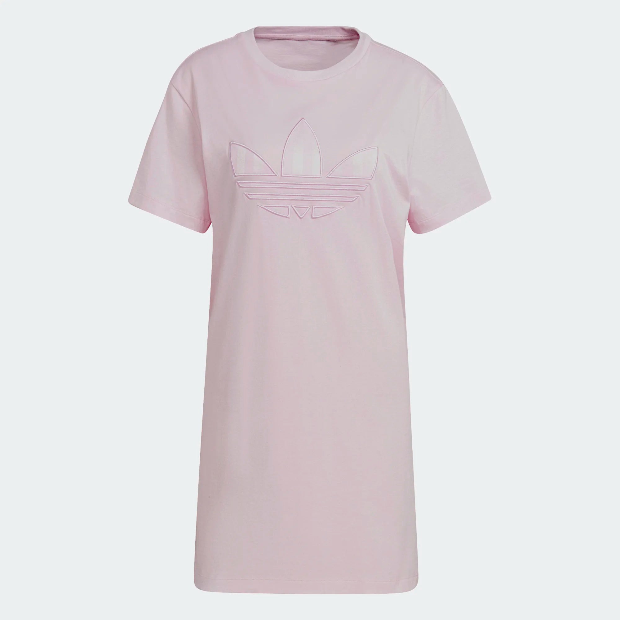 Adidas trefoil dress deals pink