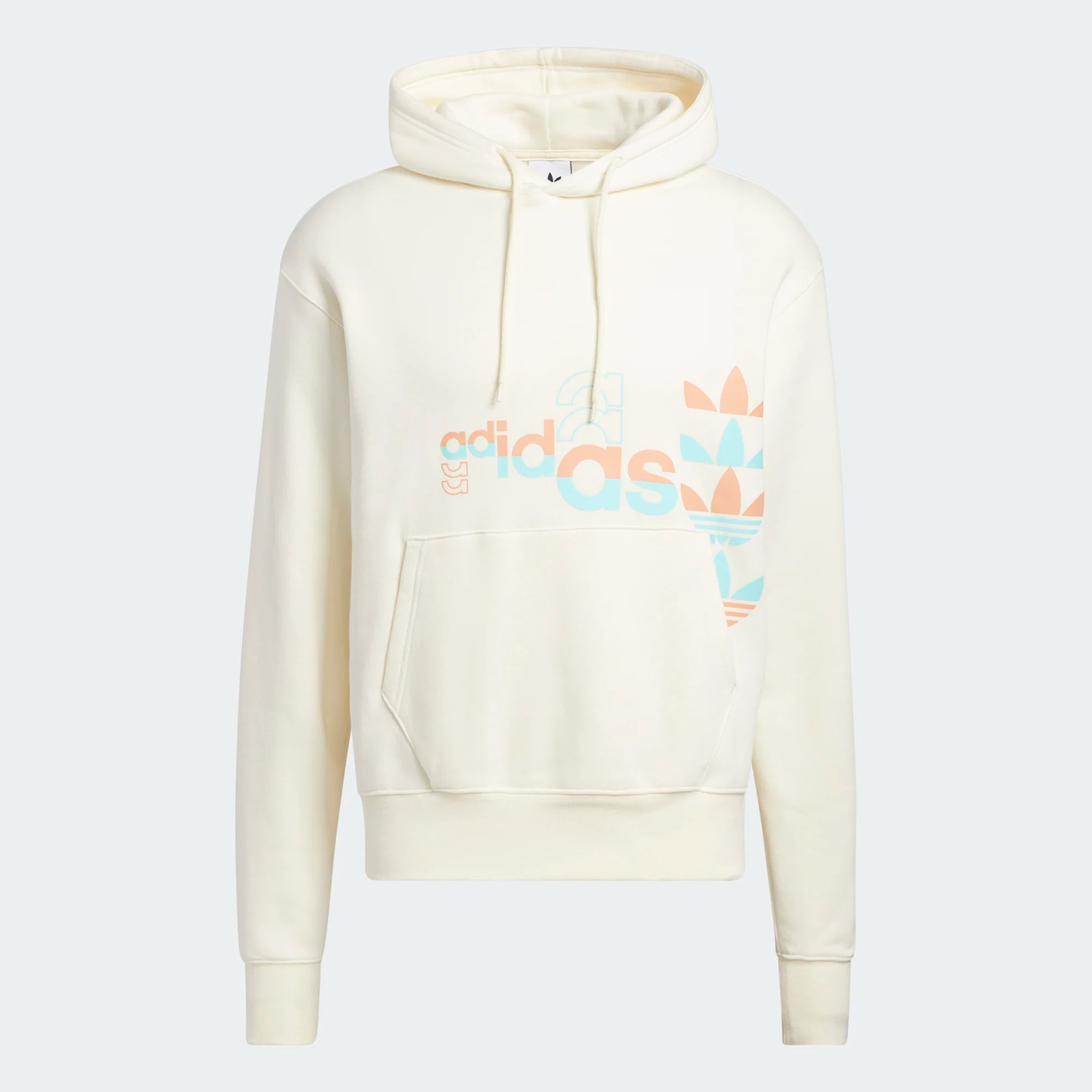 Adidas top rainbow hoodie