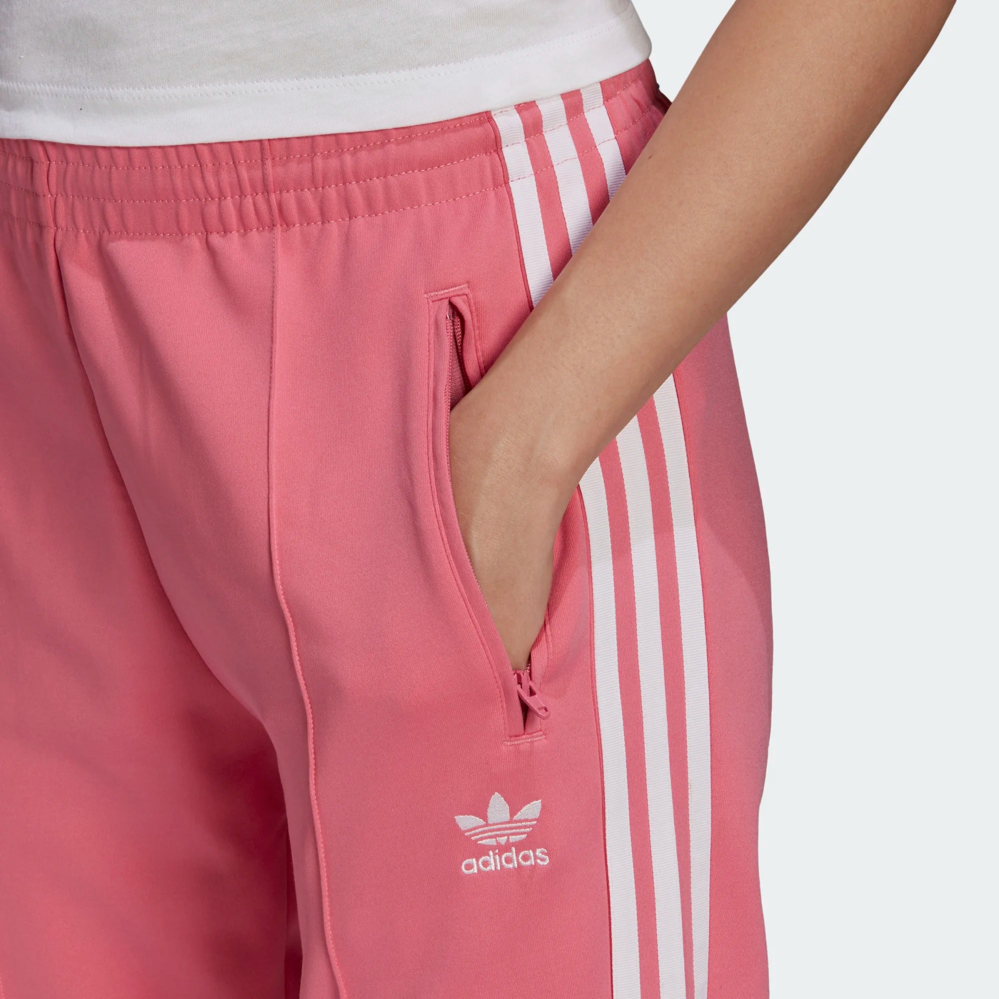 tradesports.co.uk Adidas Women's Supertar Track Pants Pink Size 14