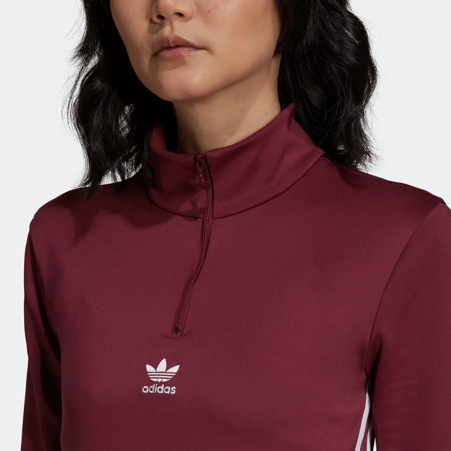 adidas dress burgundy adidas CLASSIC DRESS Burgundy Cotton M