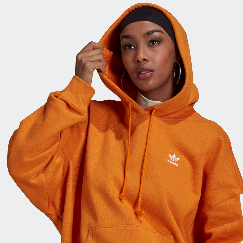 Adidas Women's Adicolor Oversize Hoodie H37802 Orange