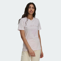 tradesports.co.uk Adidas Women's Tennis Luxe Graphic T-Shirt H56456