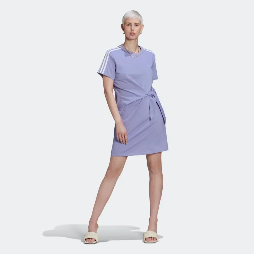 tradesports.co.uk Adidas Women's Knot Wrap Tee Dress HB9505 Main image