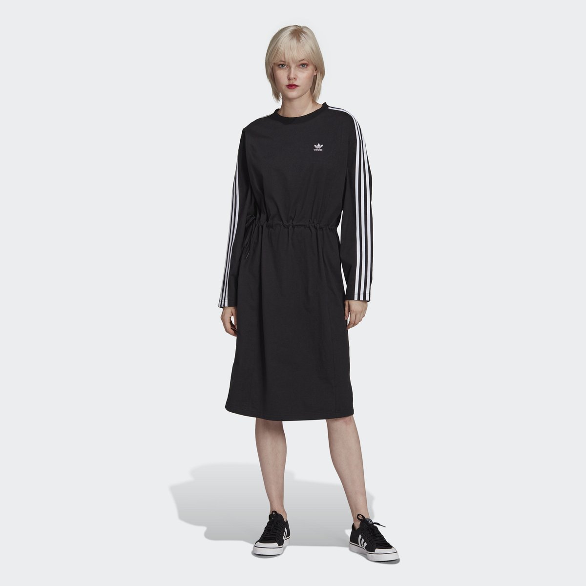 tradesports.co.uk Adidas Women's Adicolor Long Sleeve Dress HC2059