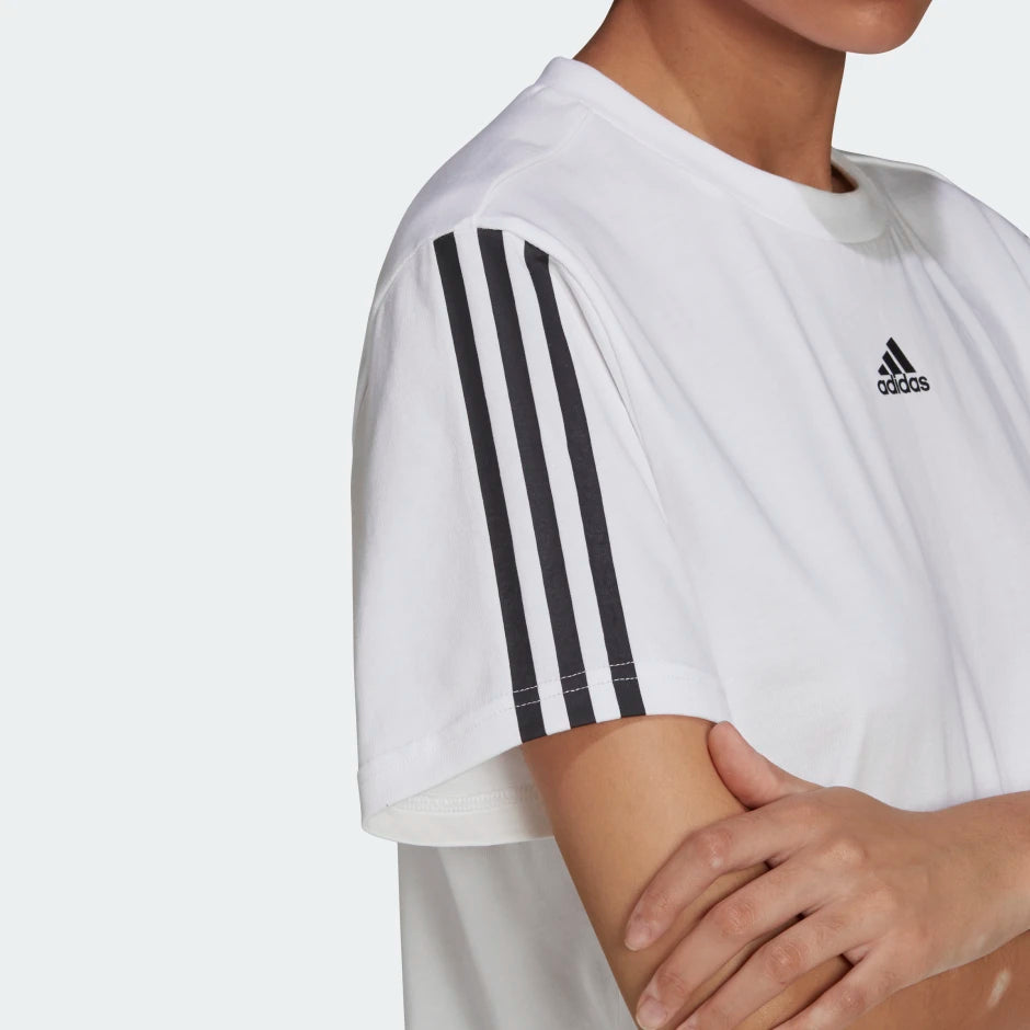 tradesports.co.uk Adidas Women's Essentials Loose 3 Stripes Dress HD1714