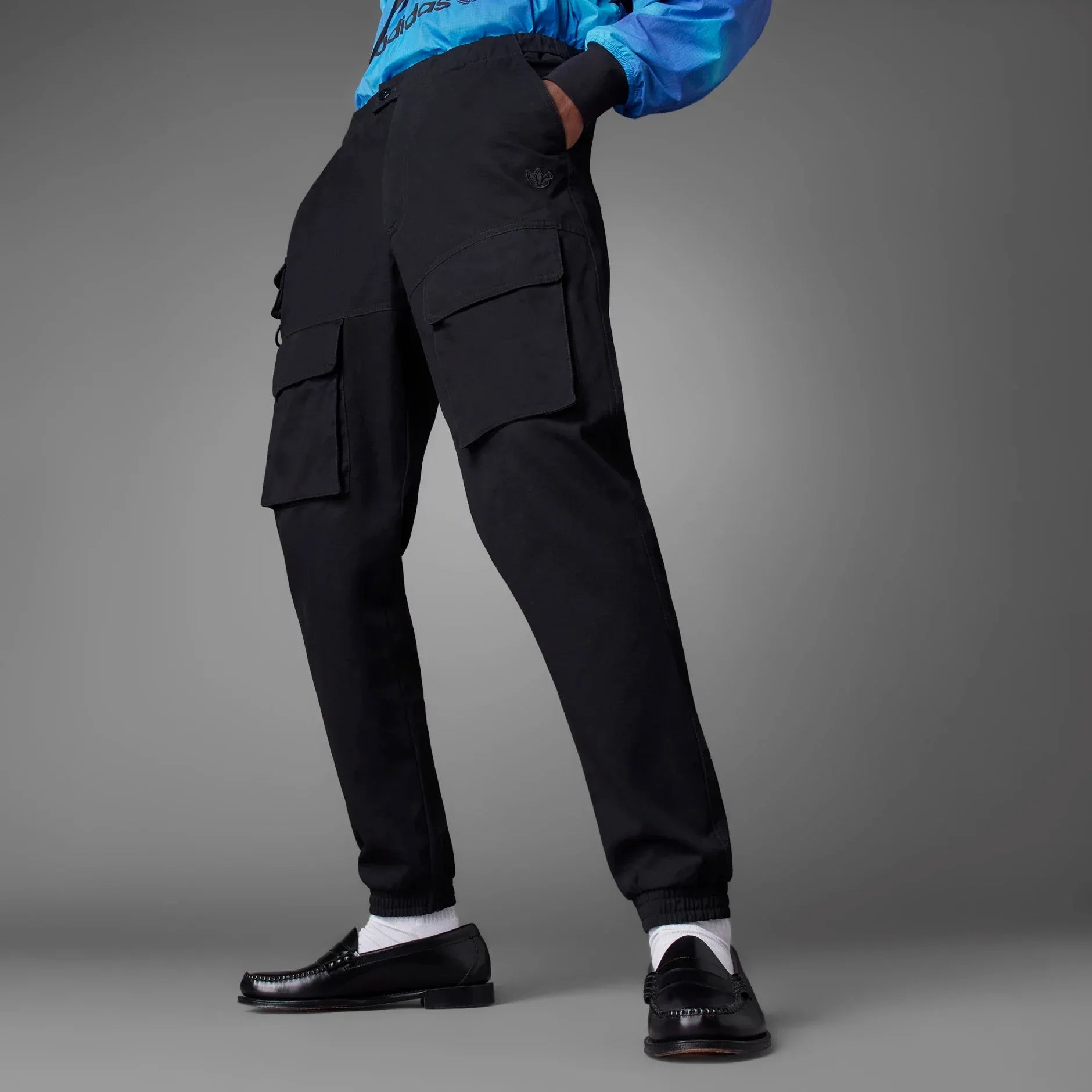tradesports.co.uk Adidas Men's Blue Version Cargo Pants HD4805 Main image
