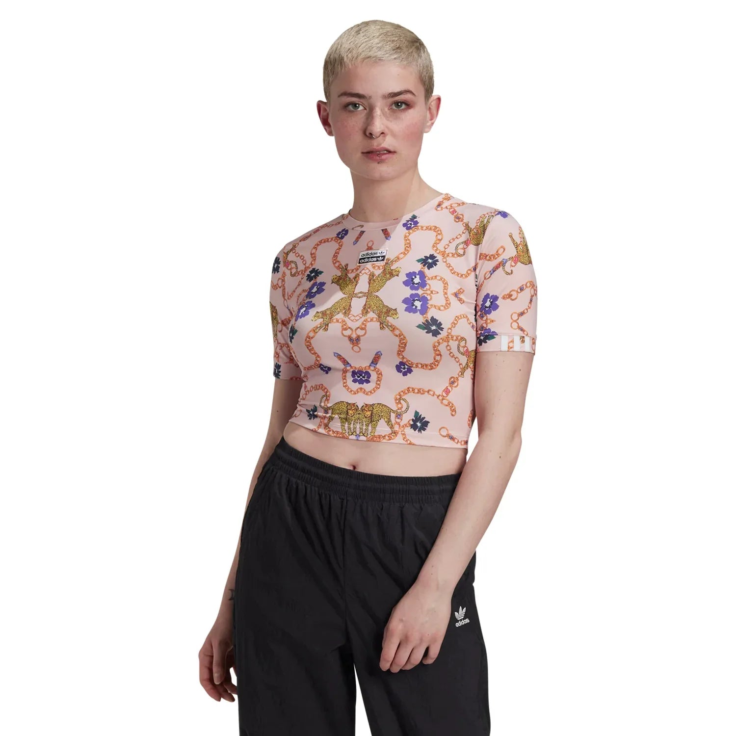 Adidas Originals X Her Studio London Cropped Tee - Pink GD4264 – Trade ...