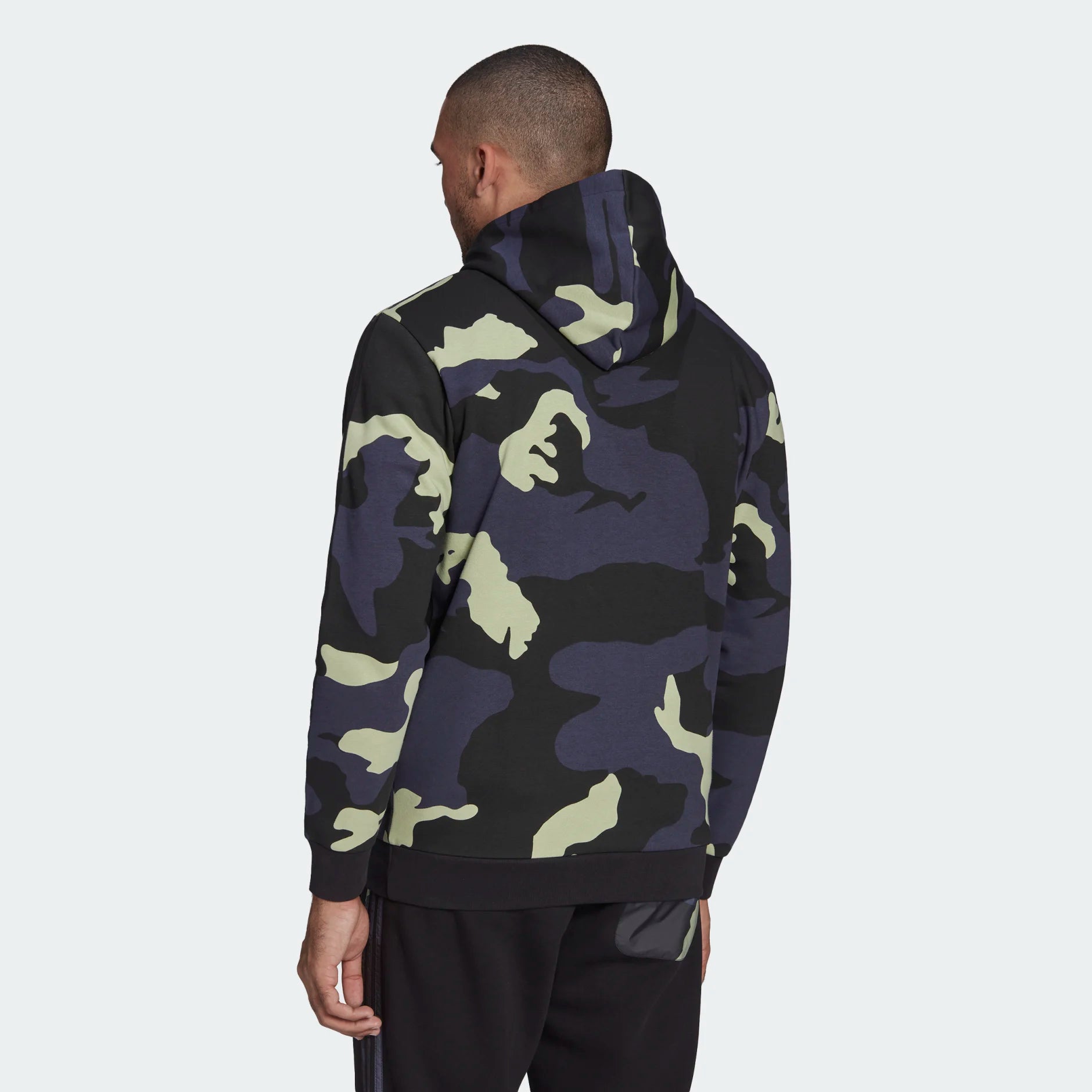 tradesports.co.uk Adidas Men's Trefoil Camo Hoodie HF4882