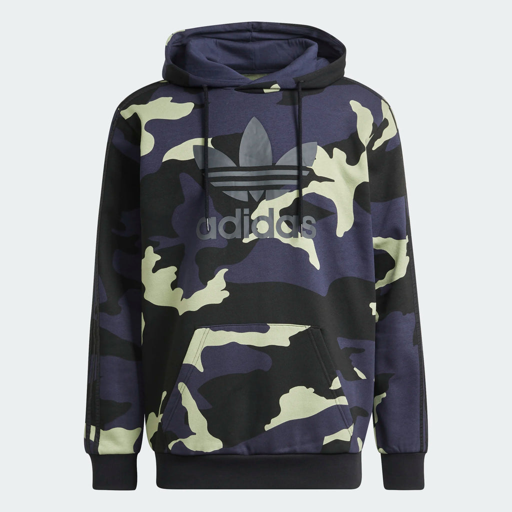 Adidas mens top camo hoodie