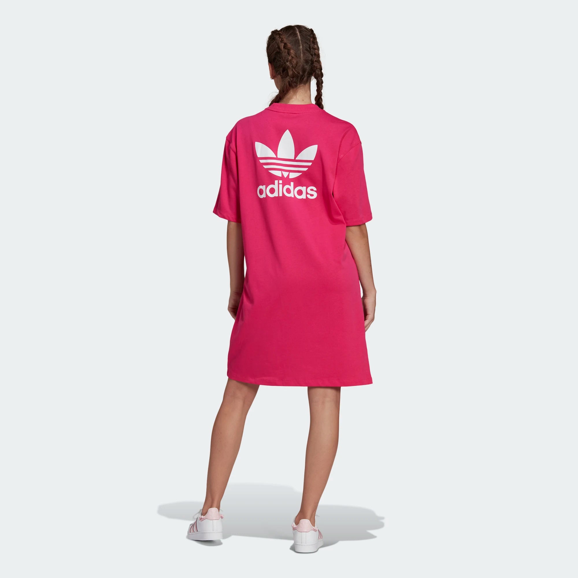Adidas Women s adicolor Trefoil Tee Dress HG6238 Trade Sports