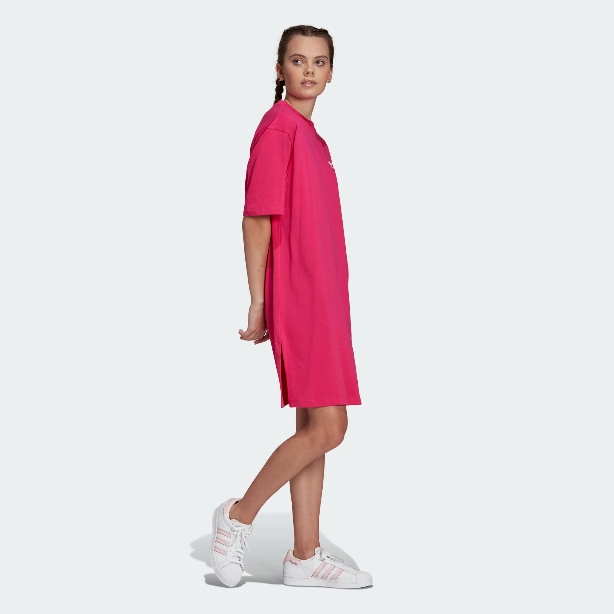 Adidas Women s adicolor Trefoil Tee Dress HG6238 Trade Sports