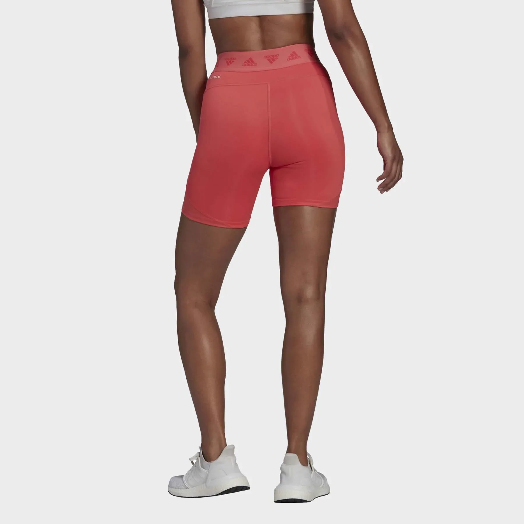 Adidas Women's Hyperglam Tight Shorts Semi Turbo HG8503 Secondary image