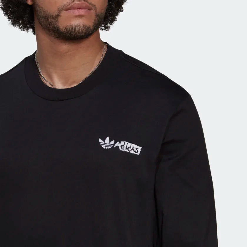 Adidas Men's Long Sleeve Graphic T-Shirt HT1660