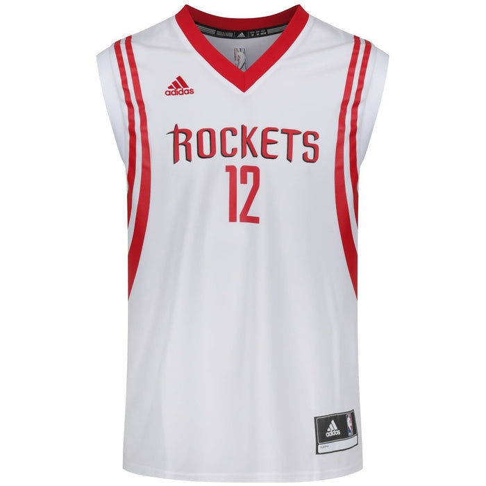 adidas Houston Rockets Howard Replica Basketball Jersey - White - Front