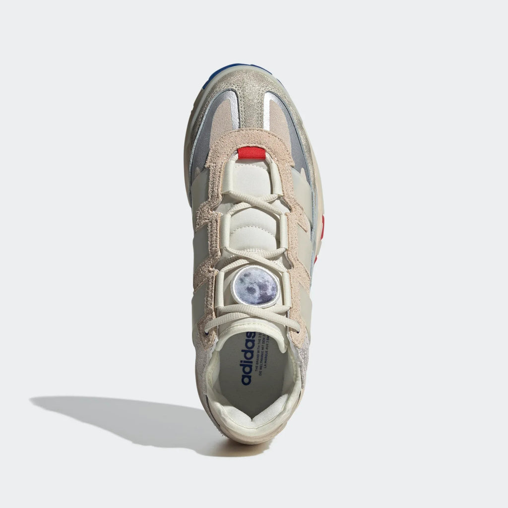 Adidas Niteball Unisex Cream White Basketball Trainers FX7643