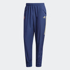 arsenal presentation track pants laid down flat featuring the logos