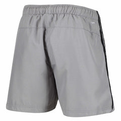 adidas 3 Stripe Men's Training Shorts Grey/Black - Back S17883