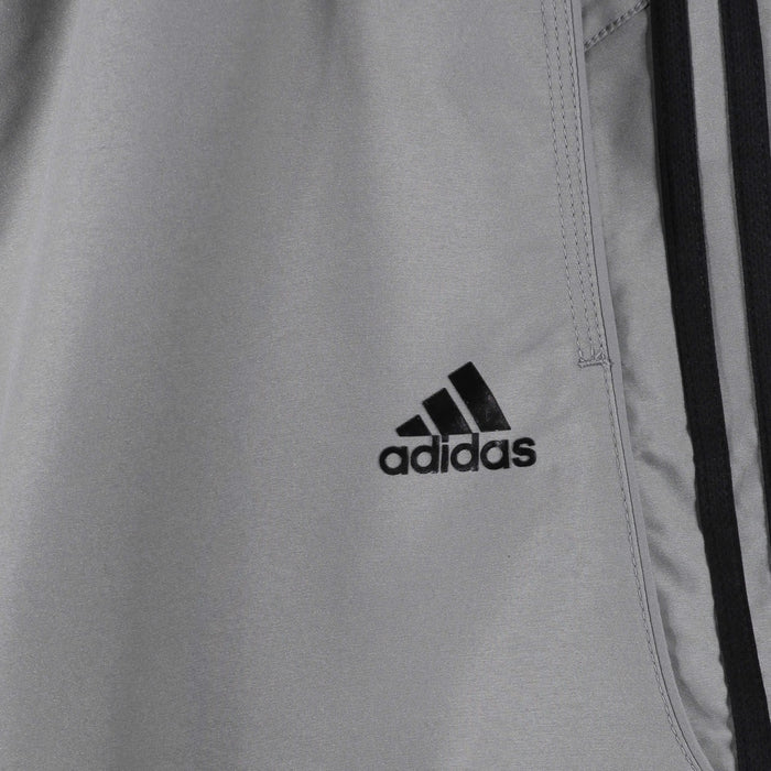 adidas 3 Stripe Men's Training Shorts Grey/Black - Detail S17883
