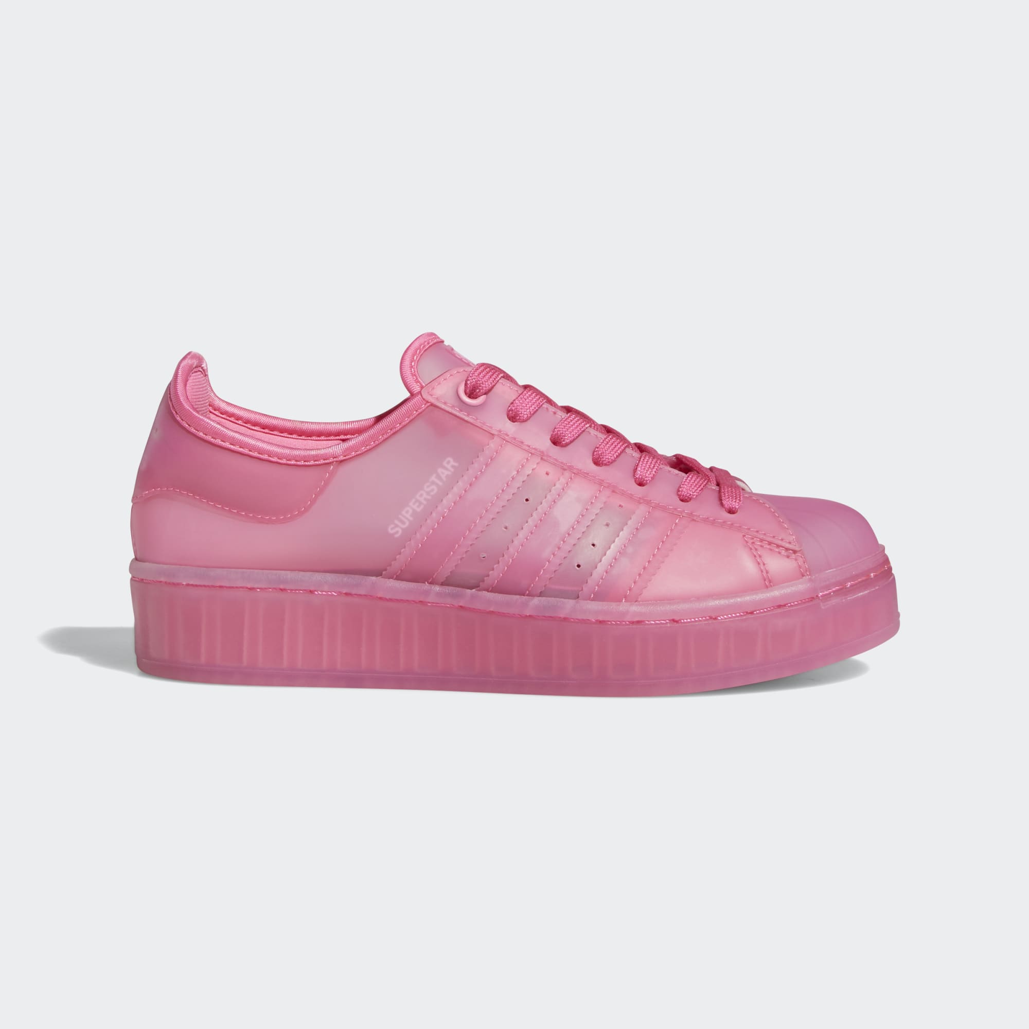 adidas Originals Women's Superstar Translucent Jelly - Pink FX4322 Trade Sports