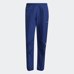 Adidas pants with stripes halfway down online