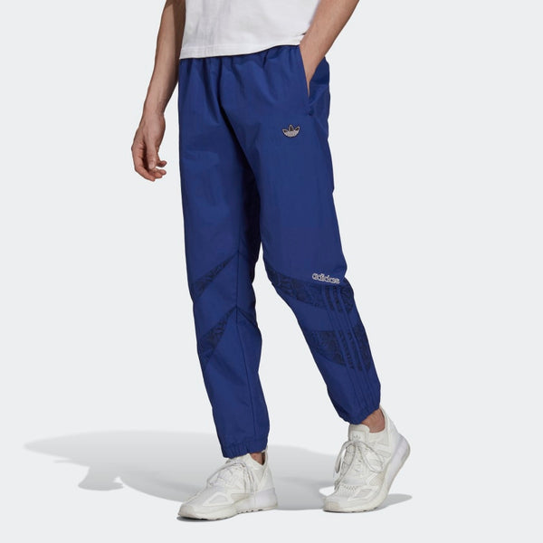 Adidas Originals SPRT Animal Print Track Pants Blue H06766 Trade Sports