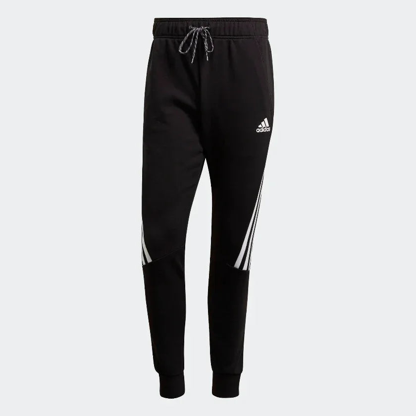 Adidas Men's 3-Stripe Tape Track Pants Black GM3833 Secondary image