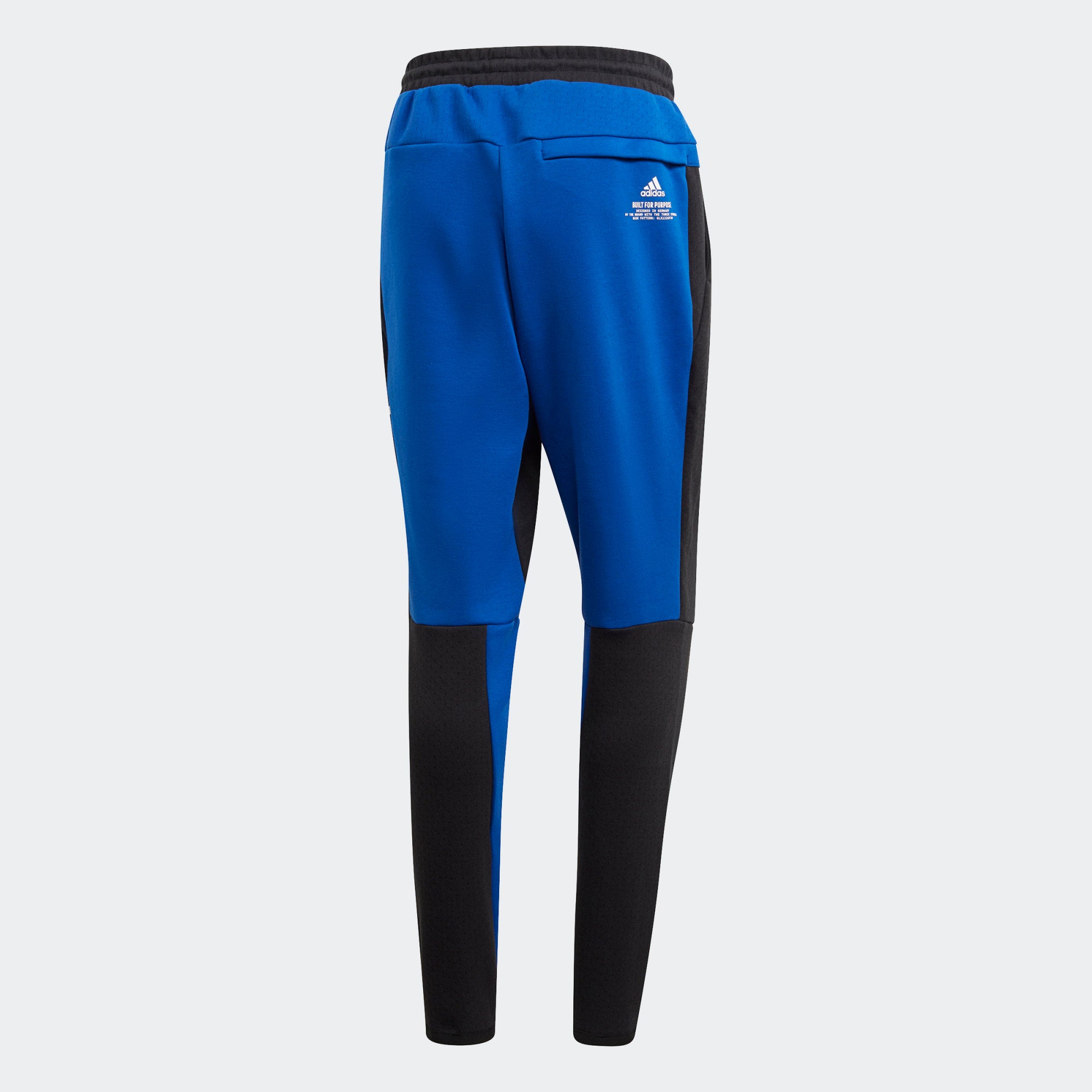 Black and hot sale blue adidas pants